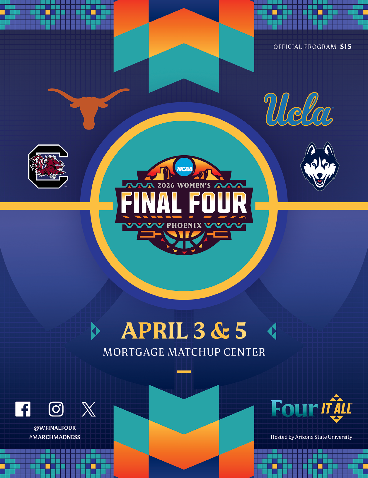 2026 NCAA Women’s Final Four Program