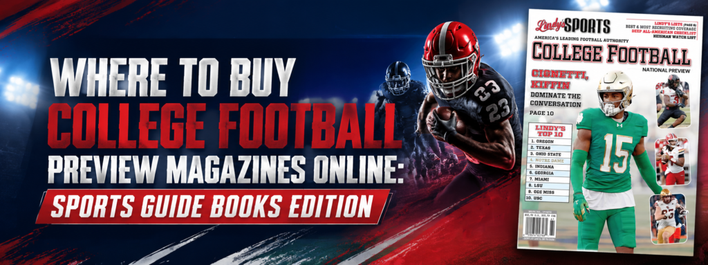 Where to Buy College Football Preview Magazines Online: Sports Guide Books Edition