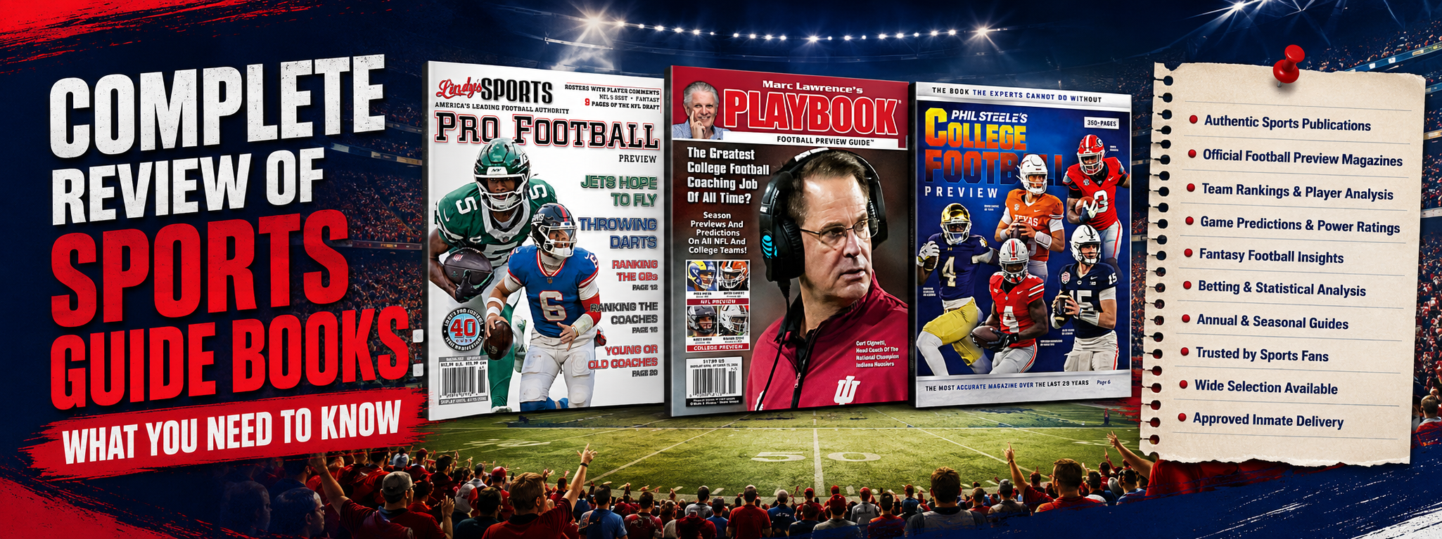 Complete Review of Sports Guide Books: What You Need to Know