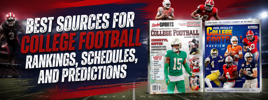 Best Sources for College Football Rankings, Schedules, and Predictions