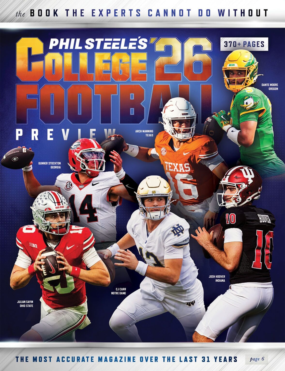 Pre-Order Phil Steele's College Football 2026-27