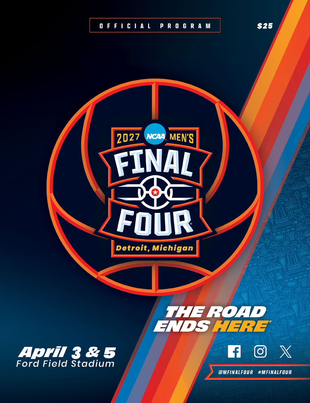 Pre Order 2027 NCAA Men's Final Four Program
