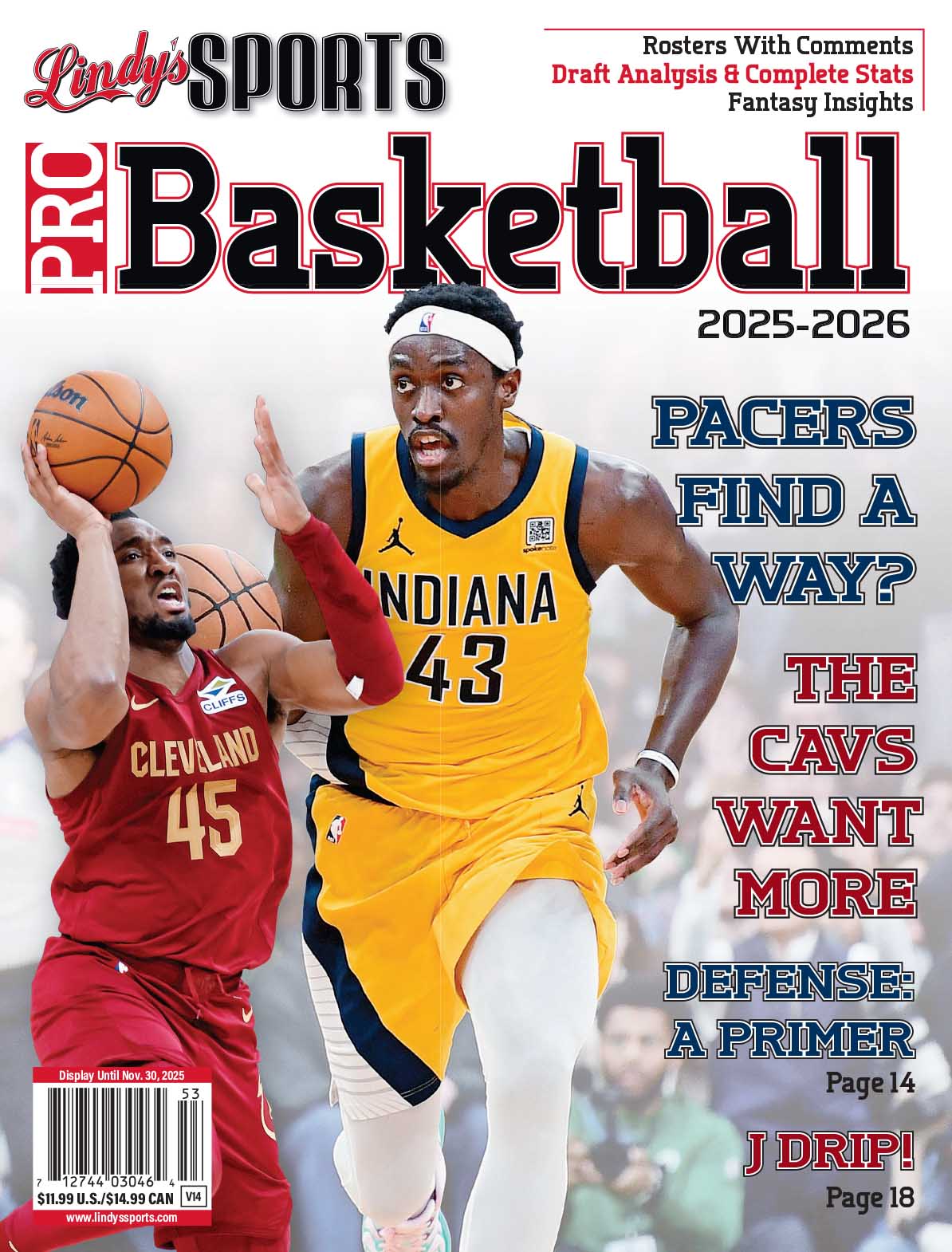 Pre Order Lindy’s 2026-27 Pro Basketball