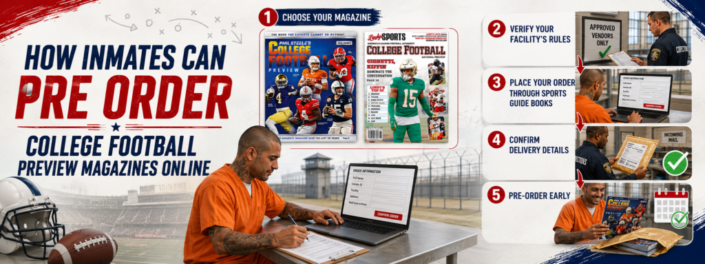 How Inmates Can Pre Order College Football Preview Magazines Online
