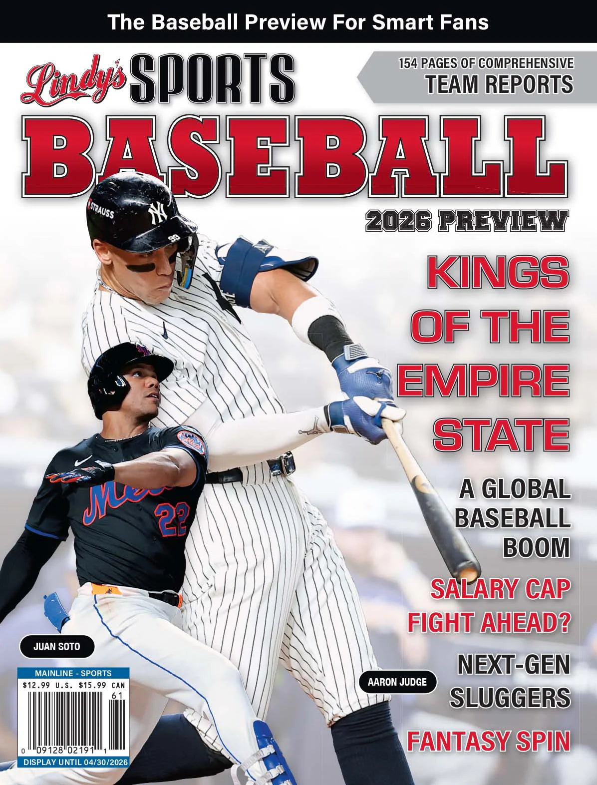 2026 Lindy's Baseball Preview Magazine